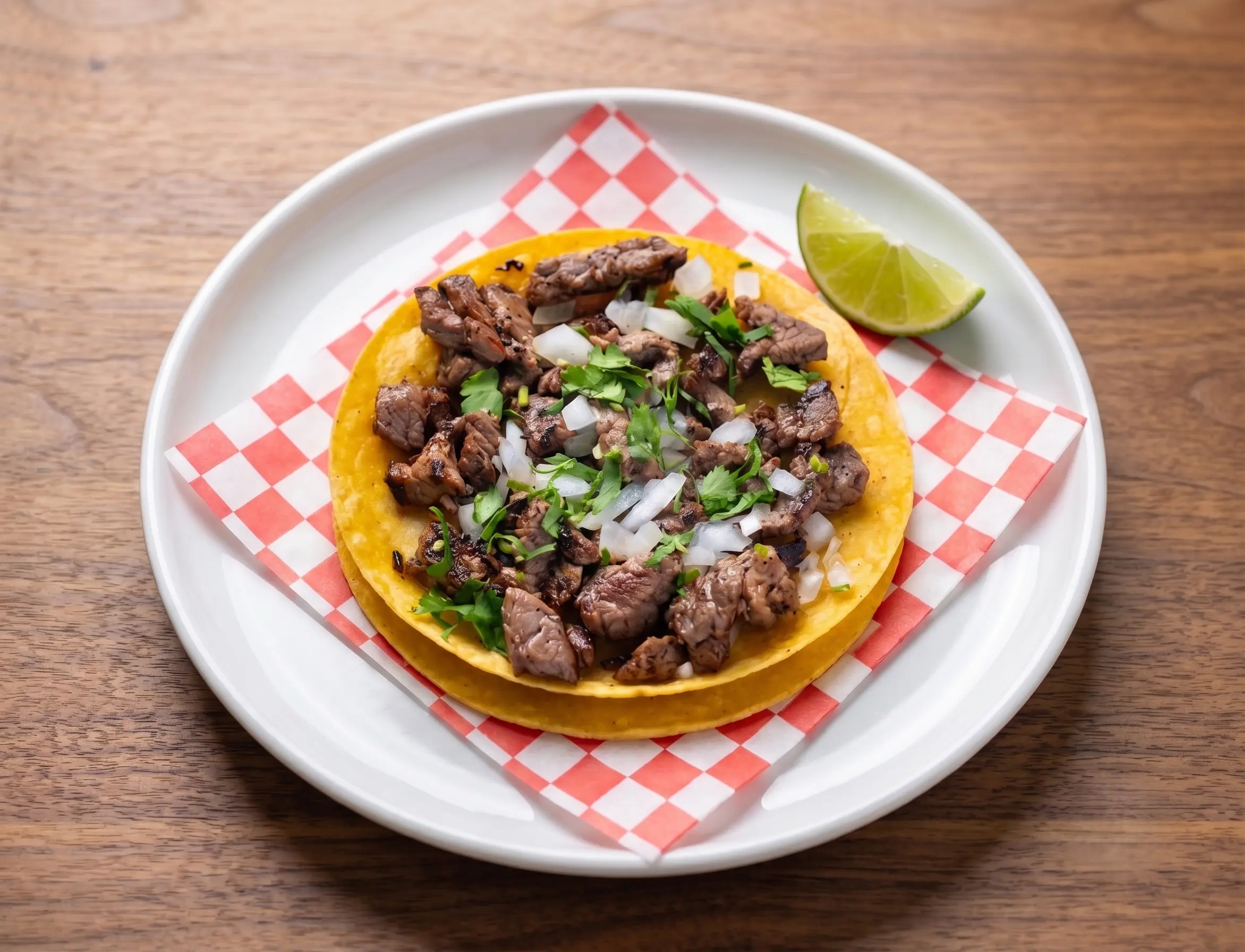 Carnitas tacos at Taco Loco Mexican restaurant in London, Ontario